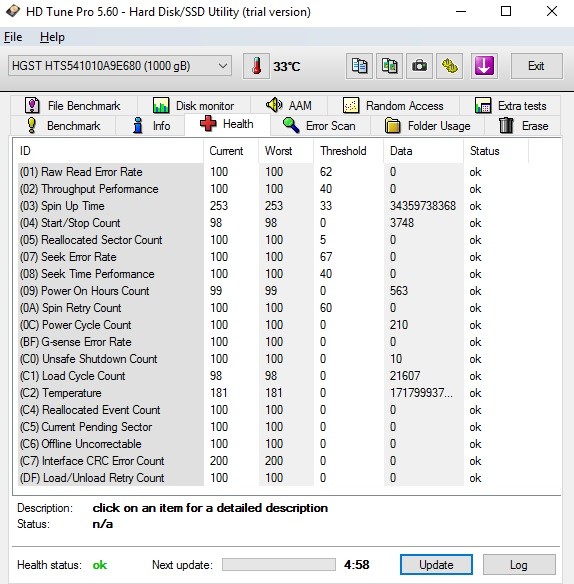  Laptop özellikleri yüksek ama çok yavaş açılıyor. HDD testi yapmak istiyorum HELP!