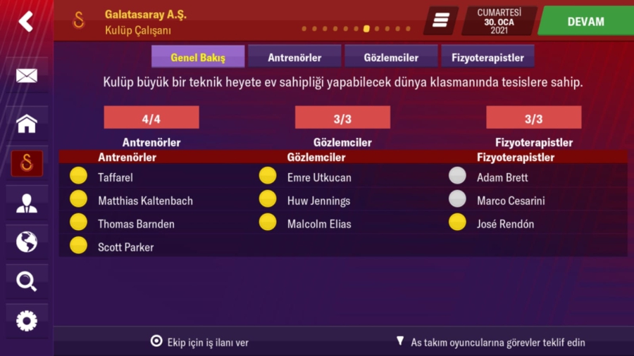 Football Manager 2019 Mobile - Hiç yoktan iyidir diyenler için bire bir