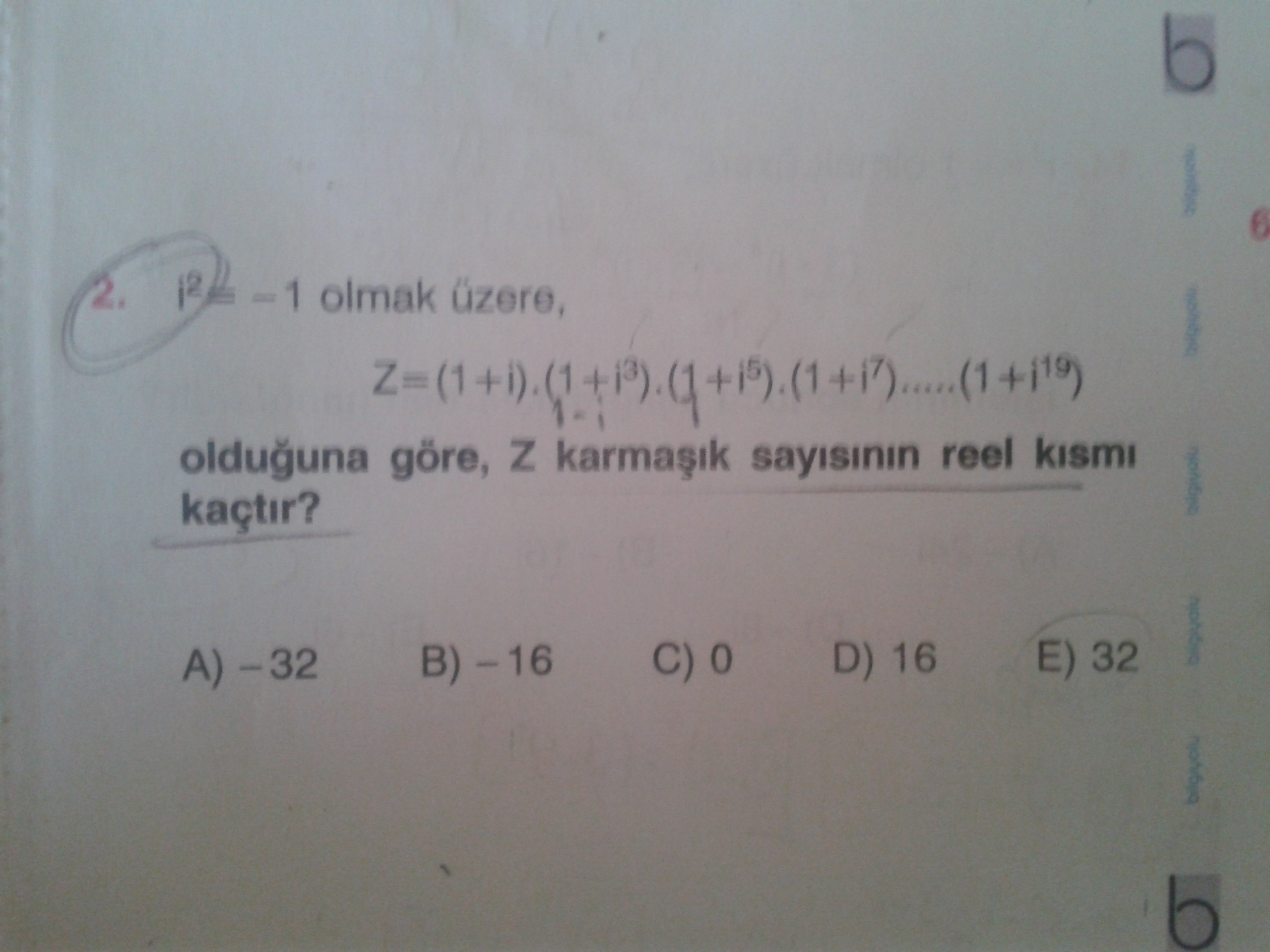  Karmaşık SAYILAR