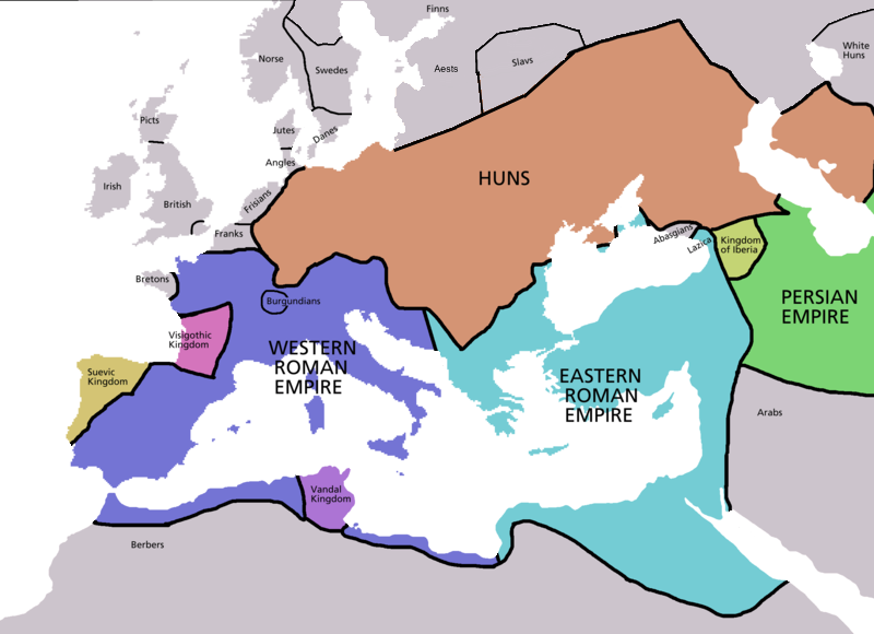  hun imparatorluğu (AVRUPADA KIYAMET )