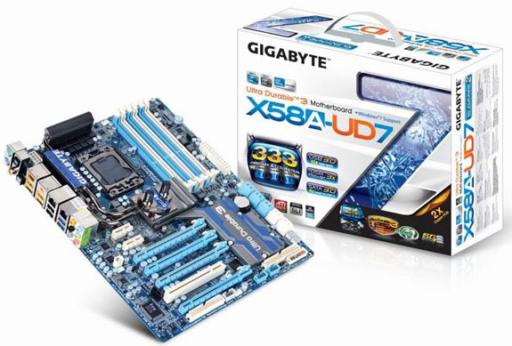  SATILIK EXTREME-SIFIR GİBİ-VATAN GARANTİLİ GIGABYTE X58A UD7 ANAKART