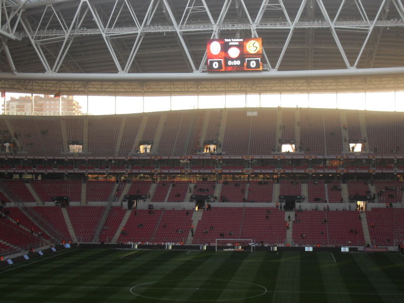  Galatasaray-Eskişehir maçından önce birkaç kare .