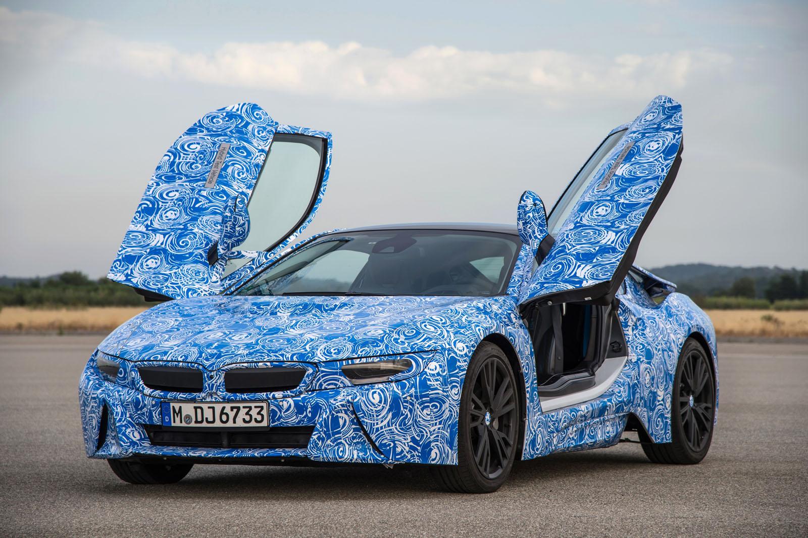  BMW i8 ÜRETİM VERSİYONU İLK RESMİ FOTOLAR