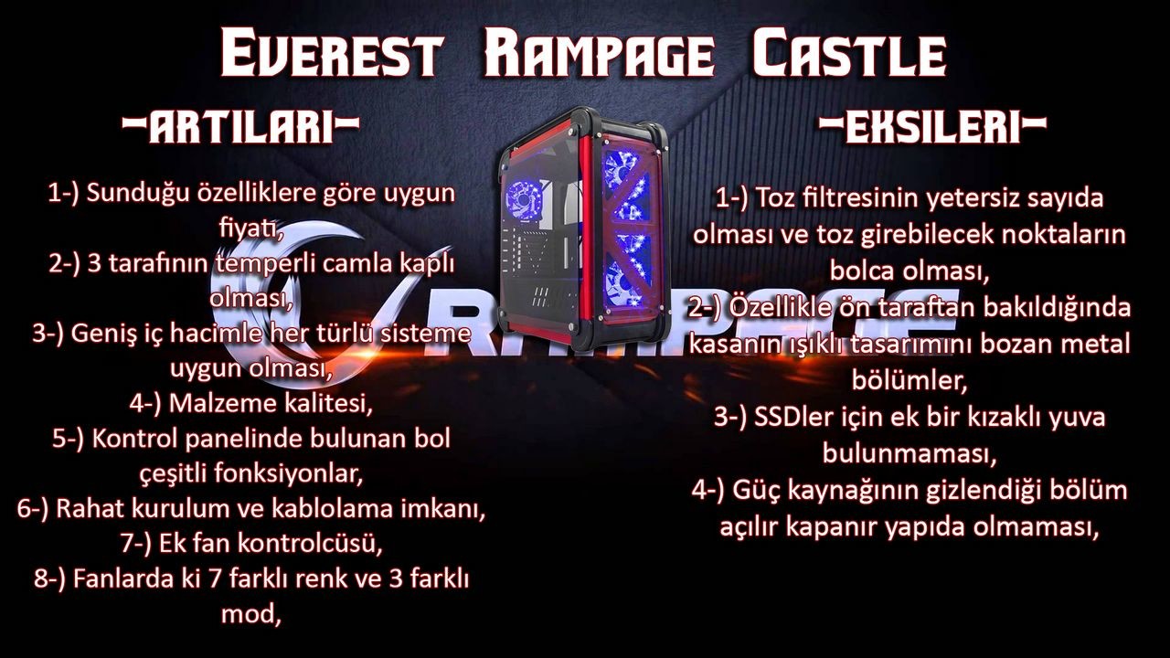 Everest Rampage Castle Oyuncu Kasası Detaylı İncelemesi
