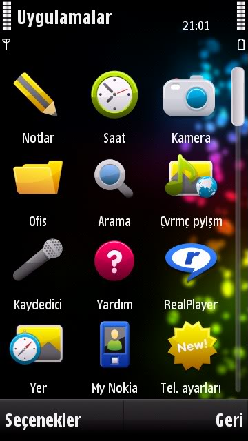  Nokia 5800 XM -5230xm 5530XM ve Nokia n97-X6 - N8 Program ,oyun,tema , uygulamalar
