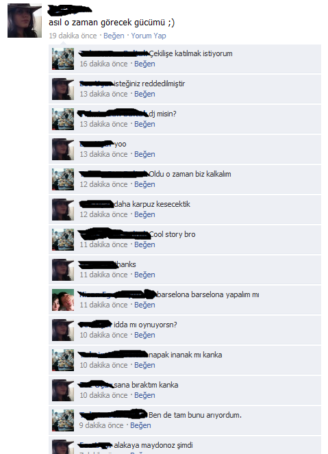  == Facebook İletilerine Cevap Olarak DH Replikleri Yazıyoruz ==