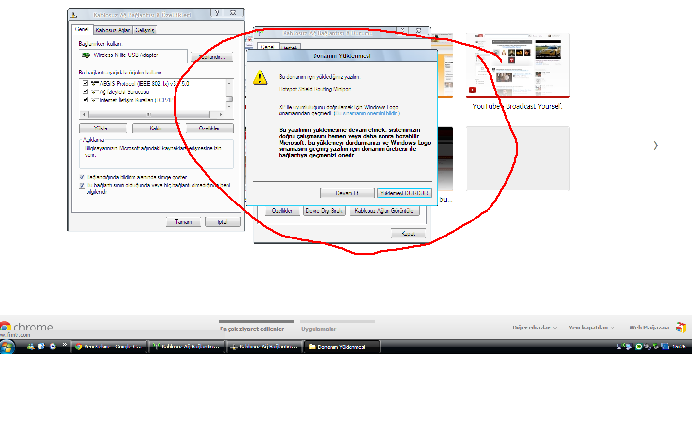  hotspot shield kaldıramama