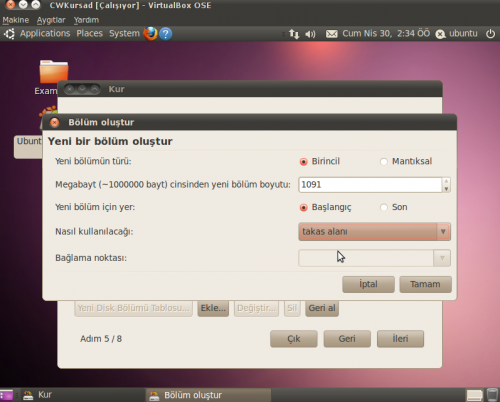  Ubuntu ve Türevleri Ana Konu