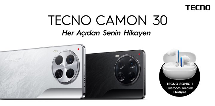 TECNO CAMON 30, Türkiye'de satışa çıktı: İşte fiyatı ve özellikleri