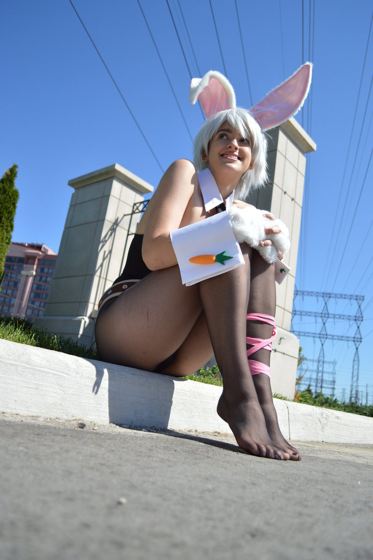  savaş tavşanı riven cosplay real