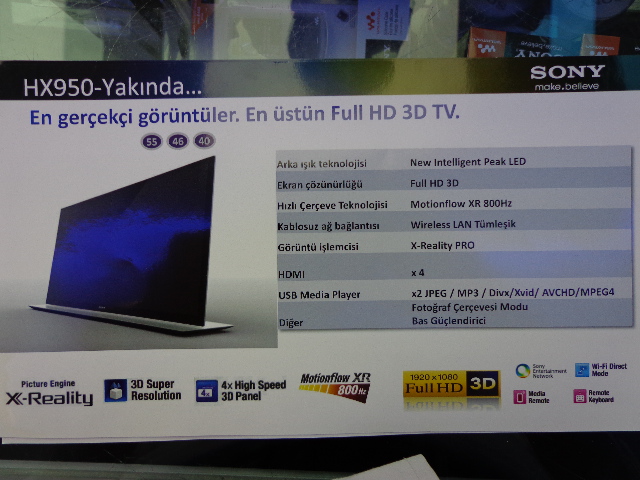  2012 SONY 3D LED TV MODELLERİ [ANA KONU]