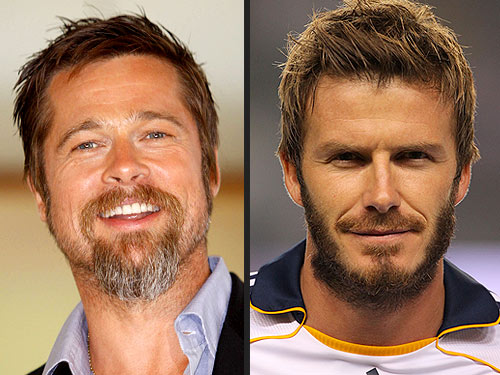  David Beckham vs Brad Pitt Kim daha yakışıklı ?
