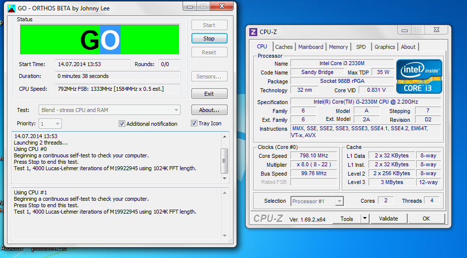  İşlemci hızım 798mhz