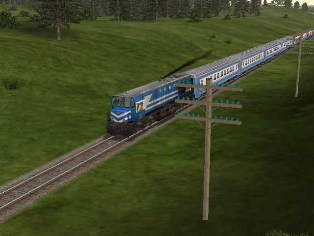  TCDD tren similatörü