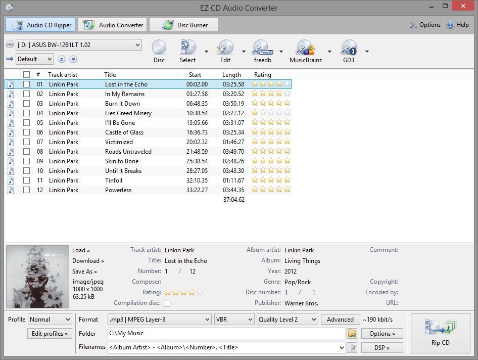  EZ CD Audio Converter 3.0.8