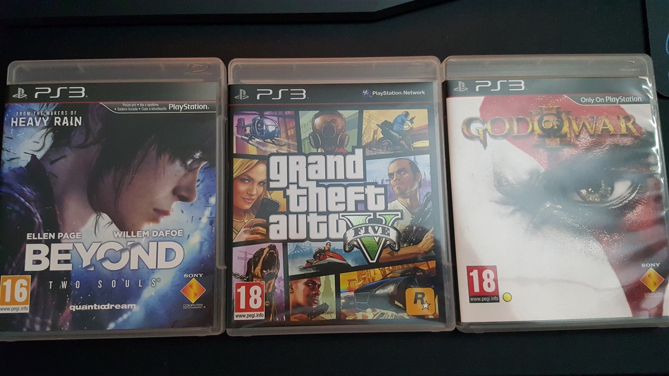  GTA5 / Beyond Two Souls //God Of War 3 / ps3 Satılık