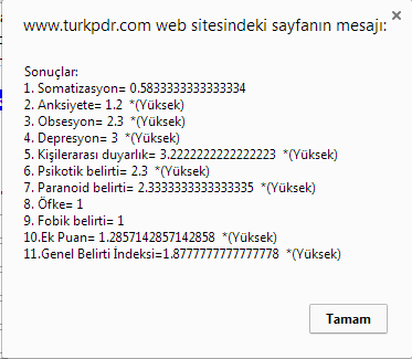  Psikoloji Testi