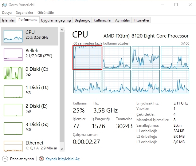  amd sistem güncelleme? sorunlu parçaları değiştirme?