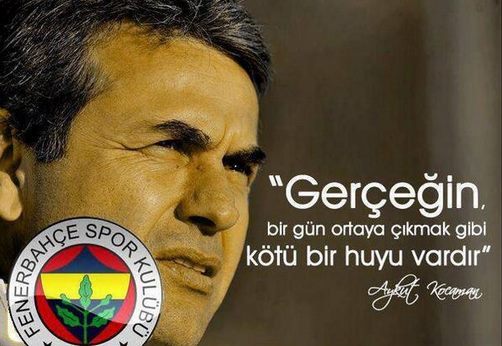 Fenerbahçe'de bir sistem varsa bunun mimarı Aykut Kocaman'dır!