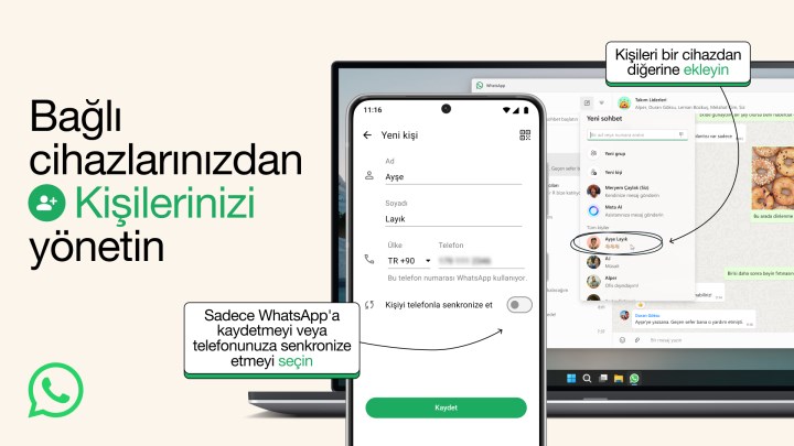 WhatsApp'a yeni kişi yöneticisi geliyor: Telefondan kişi ekleme zorunluluğu kalkıyor