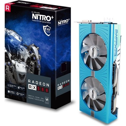 GTX 1060 ve GTX 980Ti ile takaslık RX 580 Nitro + 8GB Special Edition