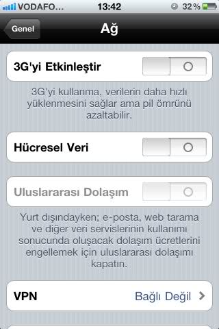  İphone 4 aldım yardım