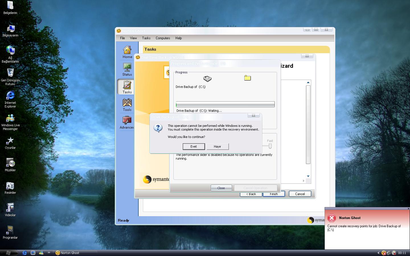  Symantec Norton Ghost 14.0  Kurulumu Ve Anlatımı (Görsel)