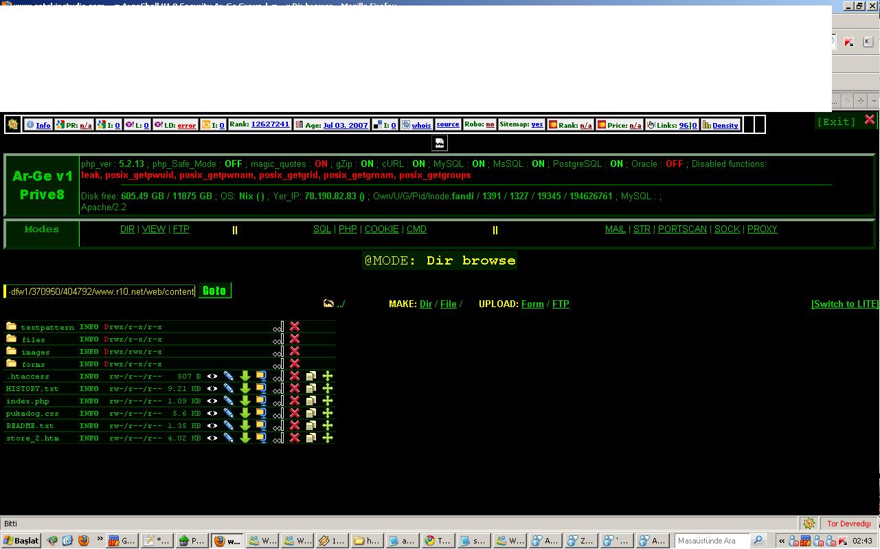  R10.net googlewebmaster forum Hacklenmiş. 14 temmuz 2010 02:35