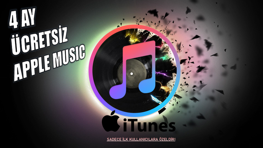 4 ay ücretsiz Apple Music üyeliği MediaMarkt'ta! – Hediye Kodu