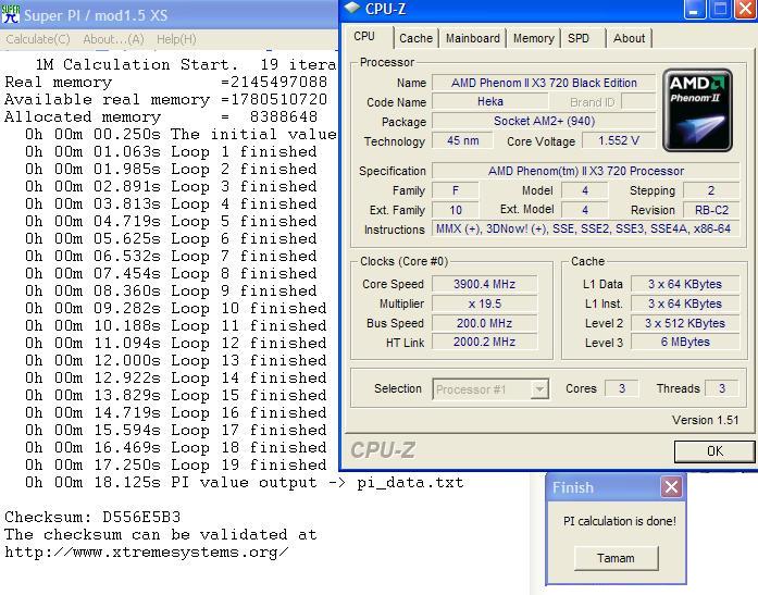  Haydi Bakalım 4GHZde AMD/INTEL en iyi SUPERPI 1M i kim alacak ??