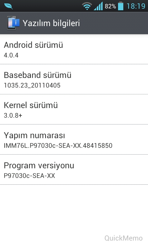  LG OPTIMUS BLACK P970 GINGERBREAD 2.3 ve ICS 4.0.4 ROOTLU ROMLAR