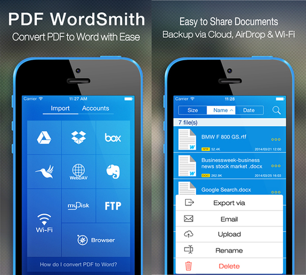 iOS için hazırlanan PDF çeviri uygulaması PDF WordSmith, artık ücretsiz