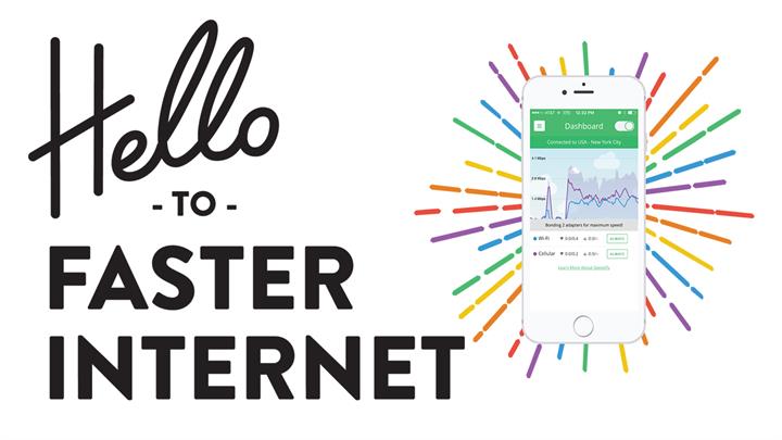 Speedify: Yüksek internet hızı için Wi-Fi ve 3G/4G bağlantıları birleştirin