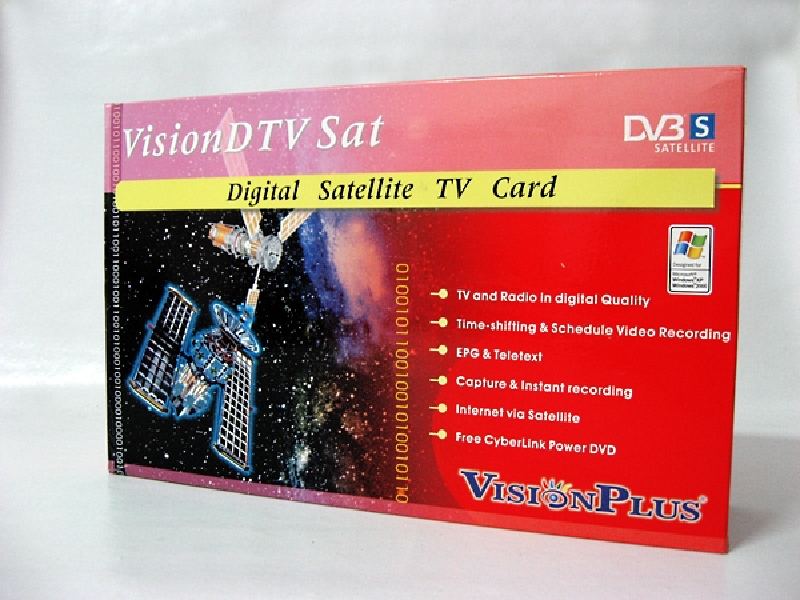  Sıfır Twinhan 1022A VisionPlus DTVSat Dijital Tv Kartı [SATILDI]