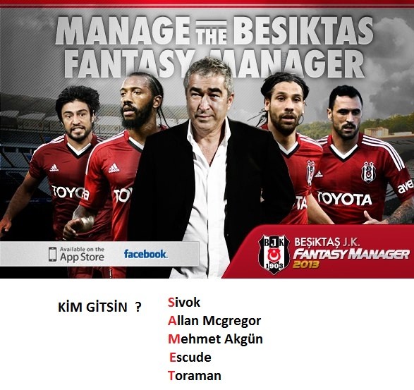 Beşiktaşlılara yeni menejerlik oyunu : Beşiktaş Fantasy Manager 2013 