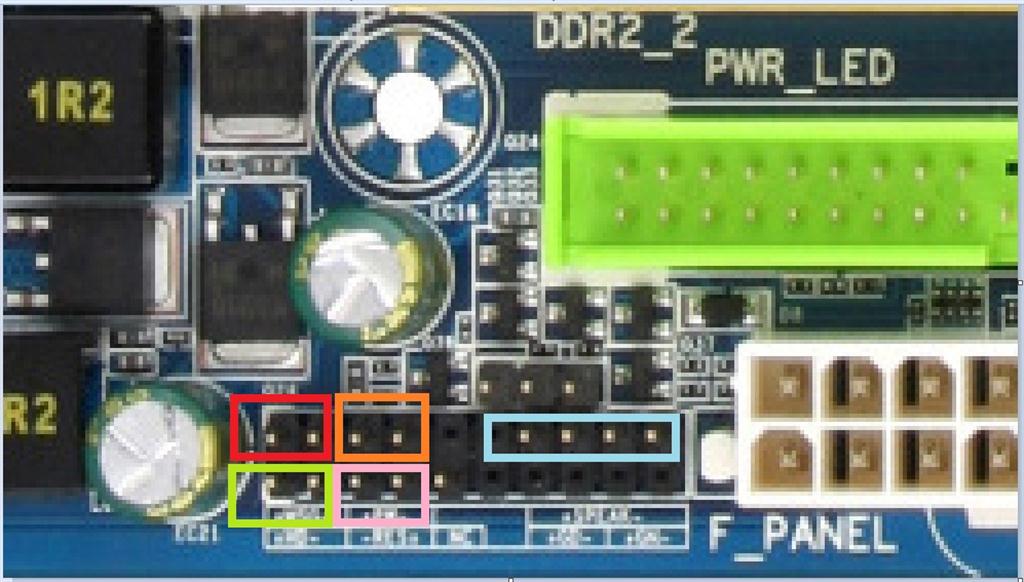  HDD LED ve POWER LED  YARDIM