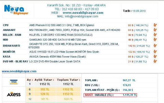  pc toplama. nasıl olmuş..