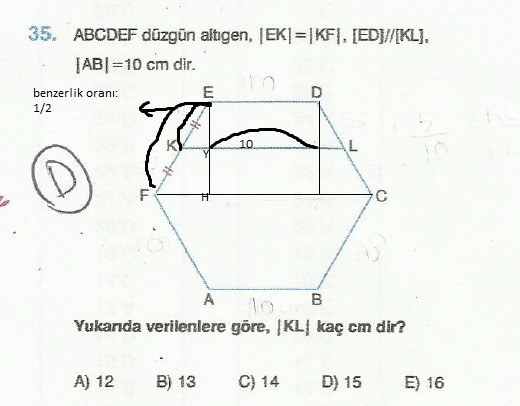  ygs matematik sorularım