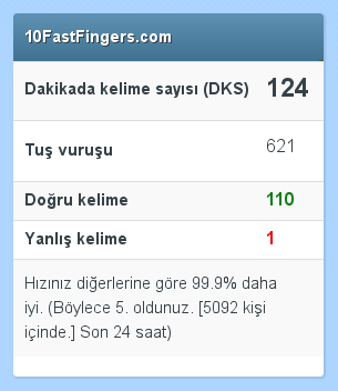  10 parmak klavye kullanmak