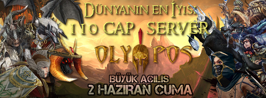 = > = > > Türklerin Yaptığı En İyi Global Server [OLYMPOS] Herkes Yerini Alsın  [ 02.06.2017]