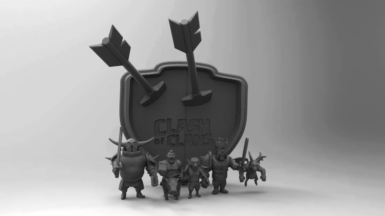  COC 3D Fun Art