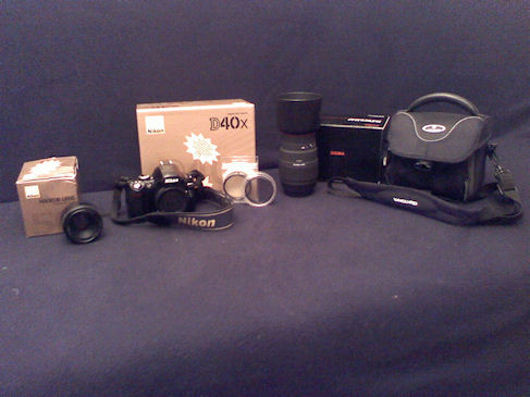  NikonD40X+50mmF1.8+Sigma70-300+Ekstralar (ANKARA) (1100tl)