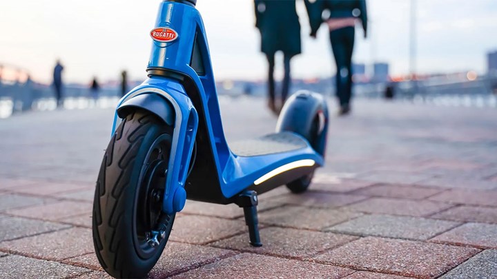 Bugatti imzalı elektrikli scooter piyasaya sürüldü: İşte özellikleri ve fiyatı