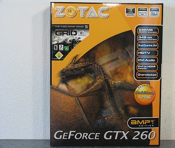  ZOTAC GTX 260² AMP!2 Edition 448 BİT 896 MB