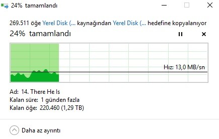 Seagate 4TB Backup Plus Bu Hız Yavaş mı Normal mi?