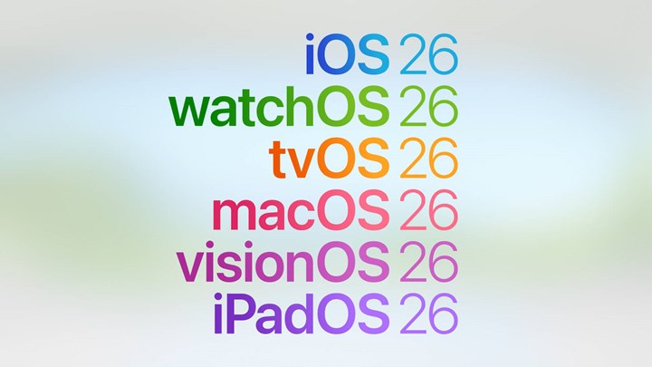 Apple, tüm işletim sistemlerinin adlandırmasını değiştirdi: iOS 26 ve dahası