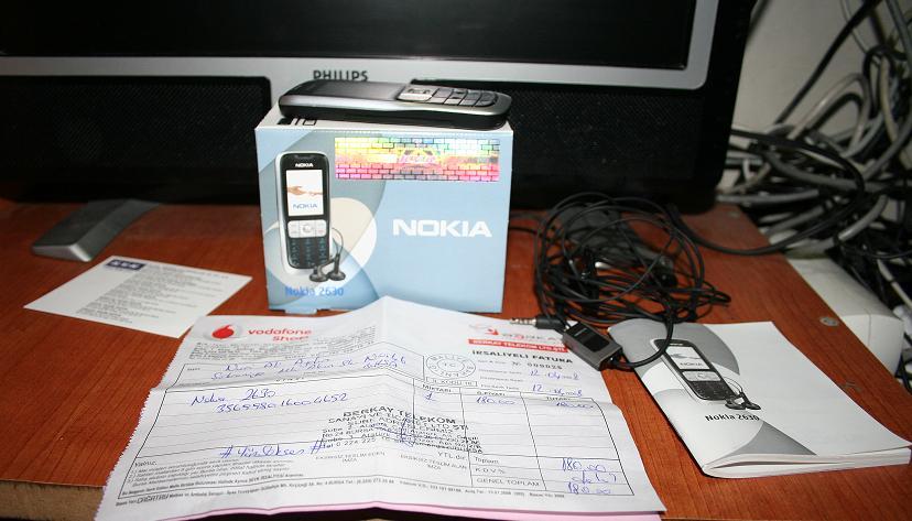  TAKASLIK : NOKIA 2630 KVK &&&  ALINIK D900i