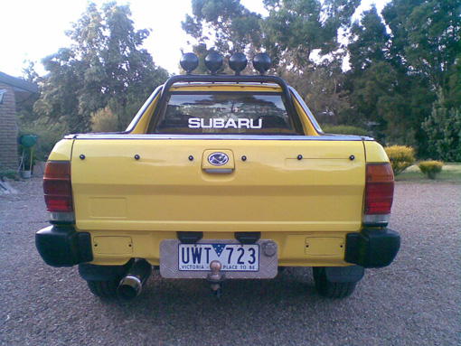  Subaru Brumby (Türkiyede yok?)