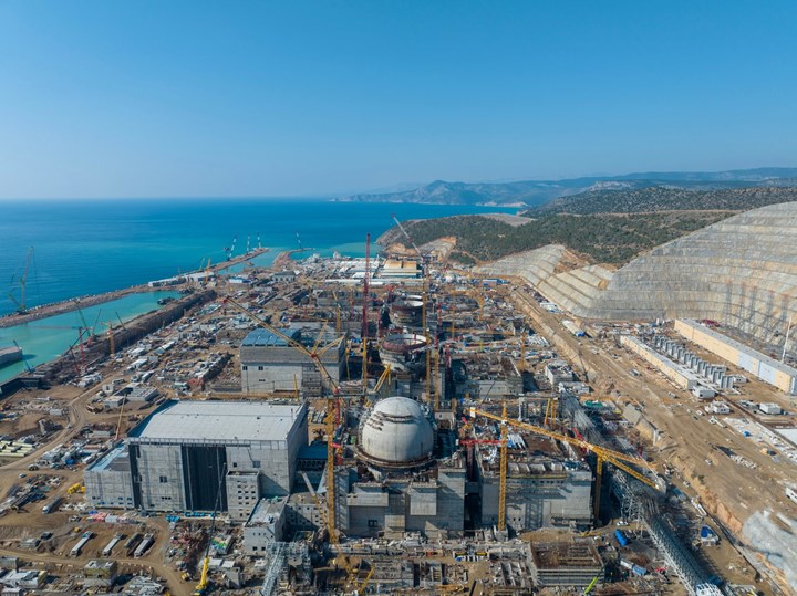 Akkuyu Nükleer Güç Santrali’nde ilk reaktör bileşenlerinin montajı başlıyor