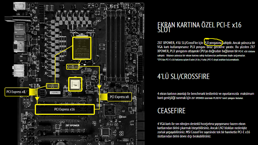  Ekran kartlarındaki PCIE 3.0 ve dual x16 konusu. AMD platformunda destek var mı?